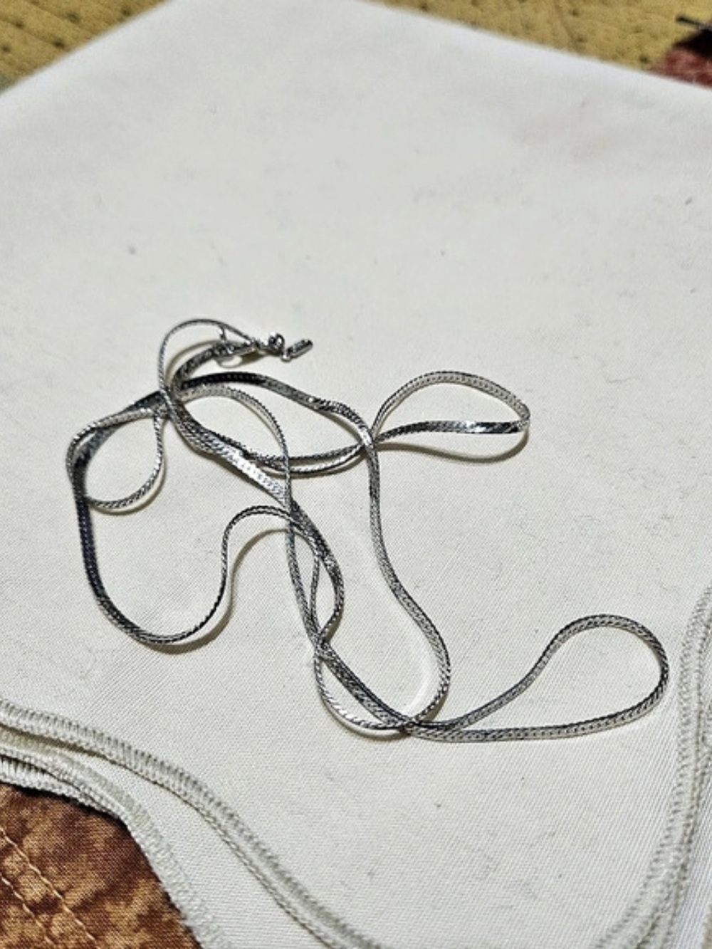 Monet Silver-Tone Chain Necklace